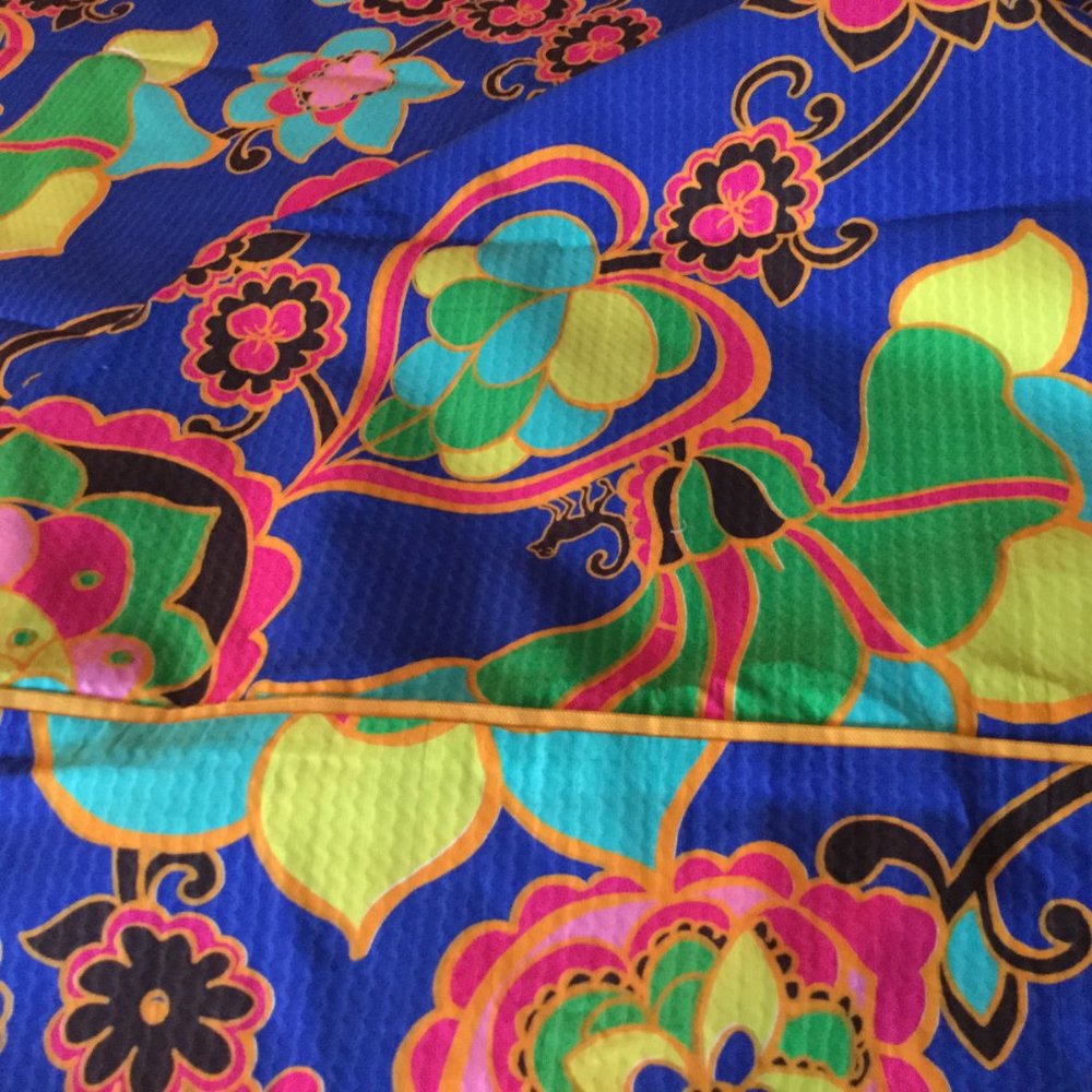 Lilly Pulitzer Starry Blue Drama Queen Twin / Twin XL Duvet - Picture 4 of 4